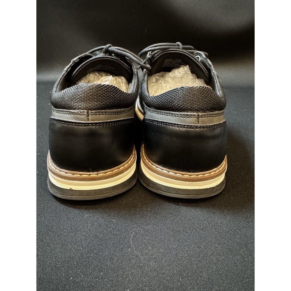Ashford Hayes Men's Size 10M Black Dress Casual Oxford Comfort Shoes Lightweight - Picture 4 of 14